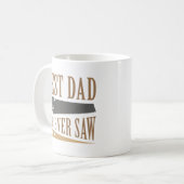 Der beste Vater, den wir je gesehen haben Kaffeetasse (Vorderseite Links)