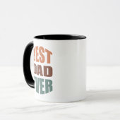 Der beste Vater der je Tasse beste Vater Geschenk  (Vorderseite Links)