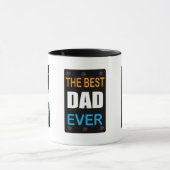 Der beste Vater der je Tasse beste Vater Geschenk  (Zentrum)