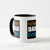 Der beste Vater der je Tasse beste Vater Geschenk  (Vorderseite Links)