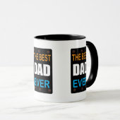 Der beste Vater der je Tasse beste Vater Geschenk  (VorderseiteRechts)