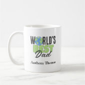 Der beste Vater der niedlichen Welt Kaffeetasse (Links)