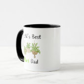 Der beste Vater der Pflanze Tasse (Vorderseite Links)