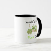Der beste Vater der Pflanze Tasse (VorderseiteRechts)