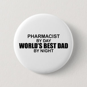 Der beste Vater der Welt - Apotheker Button