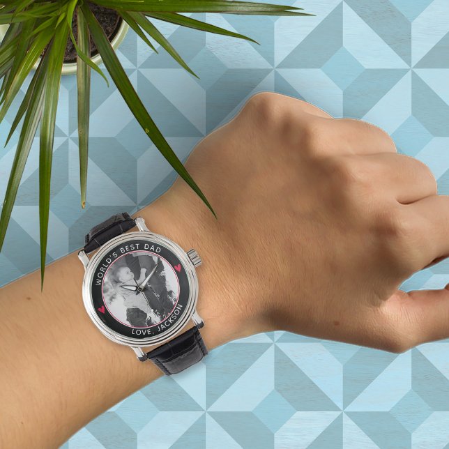 Der beste Vater der Welt Armbanduhr (Von Creator hochgeladen)