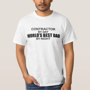 Der beste Vater der Welt - Auftragnehmer T-Shirt