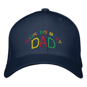 Der beste Vater der Welt Bestickte Kappe