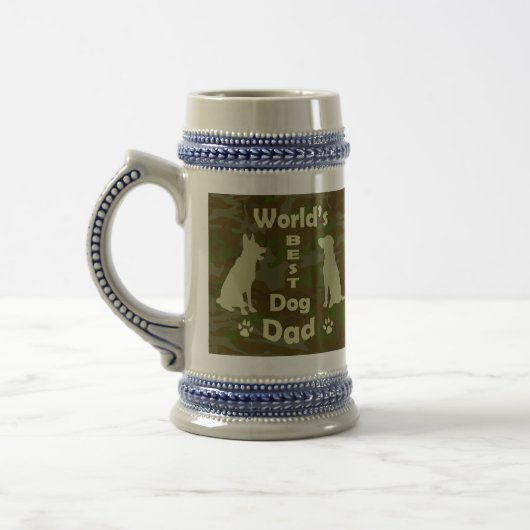 Der beste Vater der Welt Bierglas (Links)