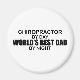Der beste Vater der Welt bis zum Nacht - Magnet