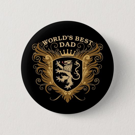 Der beste Vater der Welt Button (Vorderseite)