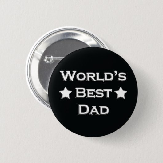 Der beste Vater der Welt Button (Vorne & Hinten)