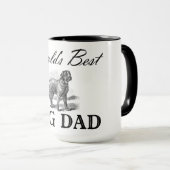 Der beste Vater der Welt - Combo-Tasse Tasse (VorderseiteRechts)
