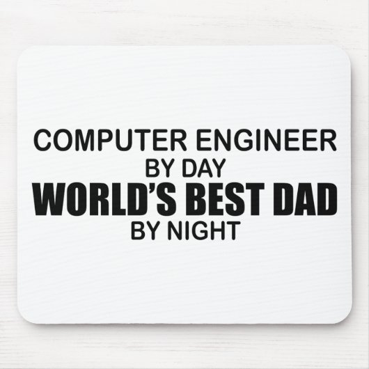 Der beste Vater der Welt - Computertechniker Mousepad (Vorne)