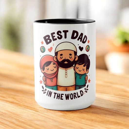 Der beste Vater der Welt - Der liebende muslimisch Tasse