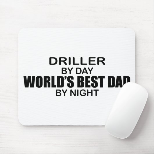 Der beste Vater der Welt - Driller Mousepad (Mit Mouse)