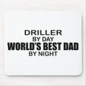 Der beste Vater der Welt - Driller Mousepad (Vorne)