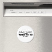 Der beste Vater der Welt - Englischlehrer Magnet (In Situ (Geschirrspüler))