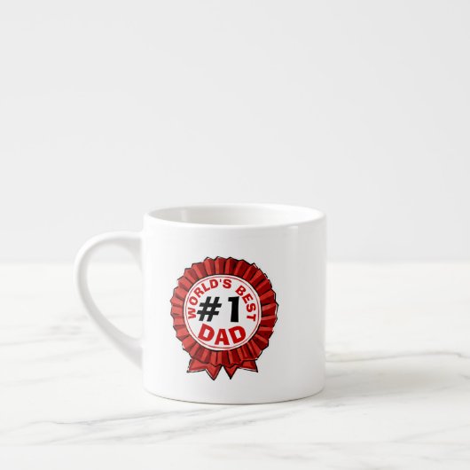 Der beste Vater der Welt Espressotasse (Links)