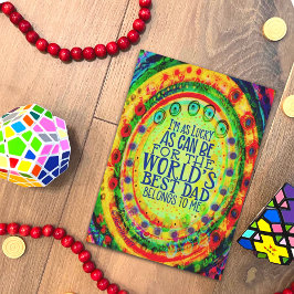 "Der beste Vater der Welt gehört mir!" Inspiritivi Karte