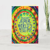 "Der beste Vater der Welt gehört mir!" Inspiritivi Karte (Vorderseite)