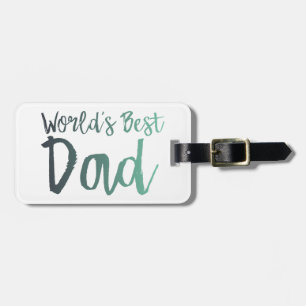 Der beste Vater der Welt Gepäckanhänger