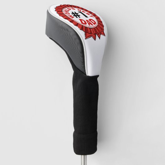 Der beste Vater der Welt Golf Headcover (angewinkelt)