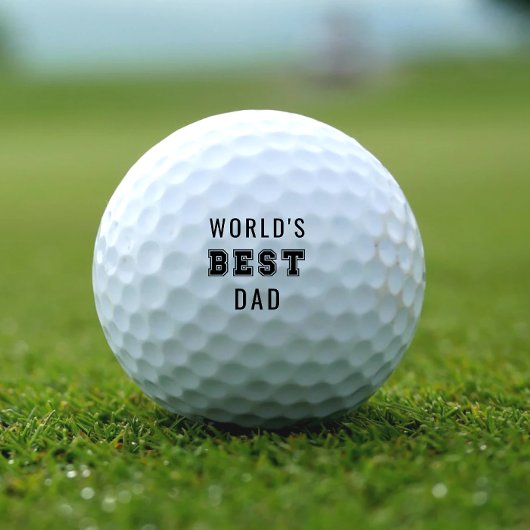 Der beste Vater der Welt Golfball