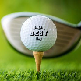 Der beste Vater der Welt Golfball