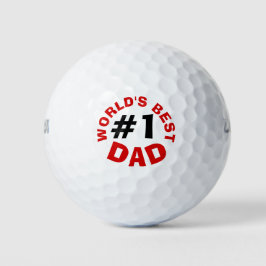 Der beste Vater der Welt Golfball