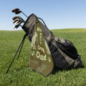 Der beste Vater der Welt Golfhandtuch (Gras)