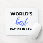 Der beste Vater der Welt im Recht 2 Mousepad (Mit Mouse)