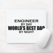 Der beste Vater der Welt - Ingenieur Mousepad (Mit Mouse)