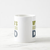 Der beste Vater der Welt Kaffeetasse (Mittel)
