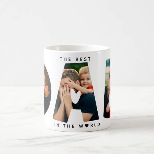 Der beste Vater der Welt Kaffeetasse (Mittel)