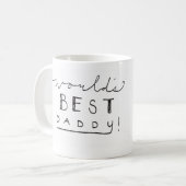 Der beste Vater der Welt Kaffeetasse (Vorderseite Links)