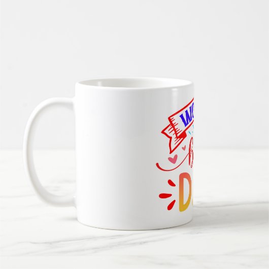 Der beste Vater der Welt Kaffeetasse (Links)