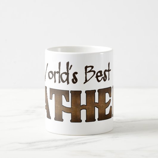 Der beste Vater der Welt Kaffeetasse (Mittel)