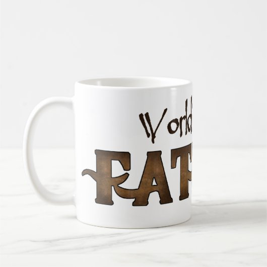 Der beste Vater der Welt Kaffeetasse (Links)