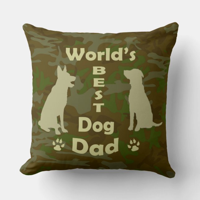 Der beste Vater der Welt Kissen (Vorderseite)