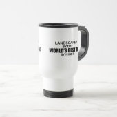 Der beste Vater der Welt - Landschaftsgestalter Reisebecher (VorderseiteRechts)