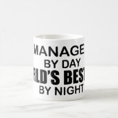 Der beste Vater der Welt - Manager Kaffeetasse (Mittel)