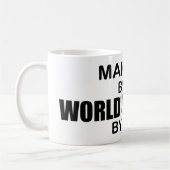 Der beste Vater der Welt - Manager Kaffeetasse (Links)