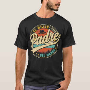 Der beste Vater der Welt Männer Retro Vintage Deko T-Shirt