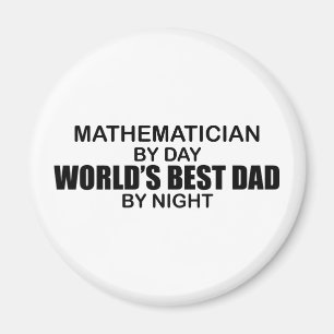 Der beste Vater der Welt - Mathematiker Magnet