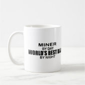 Der beste Vater der Welt - Miner Kaffeetasse (Links)