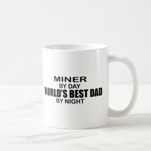 Der beste Vater der Welt - Miner Kaffeetasse
