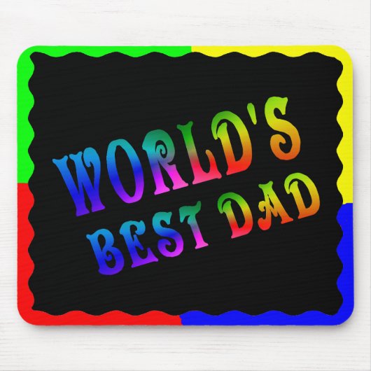 DER BESTE VATER DER WELT - MOUSEPAD (Vorne)