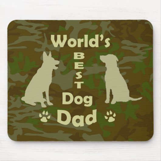 Der beste Vater der Welt Mousepad (Vorne)