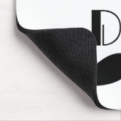 Der beste Vater der Welt - Mustache Mousepad (Ecke)